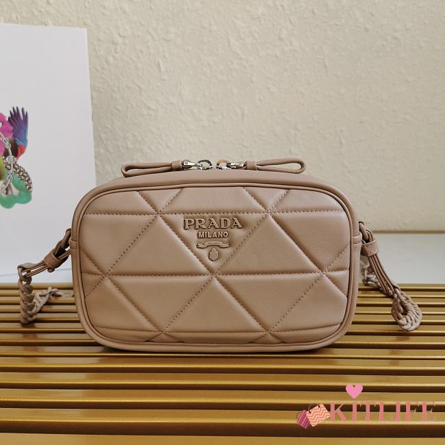 Prada Sprectrum Shoulder Bag Beige – 1BH141 – 21x13.5x9 cm - 1