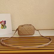 Prada Sprectrum Shoulder Bag Beige – 1BH141 – 21x13.5x9 cm - 5