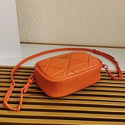 Prada Sprectrum Shoulder Bag Orange – 1BH141 – 21x13.5x9 cm - 2