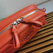 Prada Sprectrum Shoulder Bag Orange – 1BH141 – 21x13.5x9 cm - 3