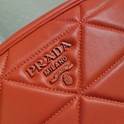 Prada Sprectrum Shoulder Bag Orange – 1BH141 – 21x13.5x9 cm - 5