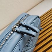 Prada Sprectrum Shoulder Bag Blue – 1BH141 – 21x13.5x9 cm - 4