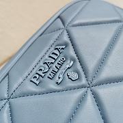 Prada Sprectrum Shoulder Bag Blue – 1BH141 – 21x13.5x9 cm - 5