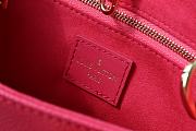 Louis Vuitton Onthego Empreinte Monogram Red Tote Bag – M45654 – 28.0 x 11.0 x 19.0 cm - 4