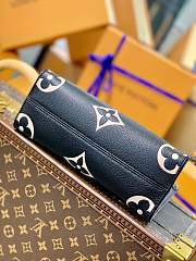 Louis Vuitton Onthego Bicolour Empreinte Monogram Black/Beige Tote Bag – M45659 – 25x19x11.5cm - 4