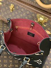 Louis Vuitton Onthego Bicolour Empreinte Monogram Black/Beige Tote Bag – M45659 – 25x19x11.5cm - 2