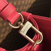 Louis Vuitton Onthego Empreinte Monogram Red Tote Bag – M45660 – 25x19x11.5cm - 6