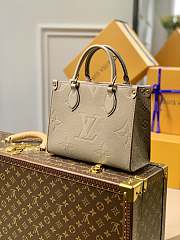 Louis Vuitton Onthego Empreinte Monogram Beige Tote Bag – M45660 – 25x19x11.5cm - 2