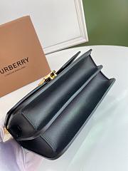 Burberry Quilted Monogram Lambskin TB Small Bag Black – 80317301 – 21 x 6 x 16 cm - 2