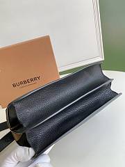 Burberry TB Leather Bag Black – 1791 – 28 x 11 x 26 cm - 5