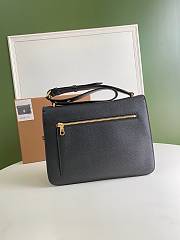 Burberry TB Leather Bag Black – 1791 – 28 x 11 x 26 cm - 2