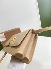 Burberry TB Leather Small Bag Beige – 1791 – 21 x 6 x 16cm - 5