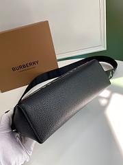 Burberry Leather and Vintage Check Note Crossbody Bag Black – 1791 – 25 x 8.5 x 18 cm - 3