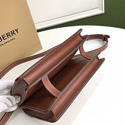 Burberry Horseferry Prints Canvas Crossbody Bag Brown – 19 x 5 x 15 cm - 4