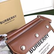 Burberry Horseferry Prints Canvas Crossbody Bag Brown – 19 x 5 x 15 cm - 3