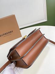 Burberry Canvas Leather TB Bag White/Brown – 21 x 16 x 6 cm - 2