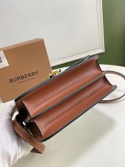 Burberry Canvas Leather TB Bag Black – 21 x 16 x 6 cm - 3