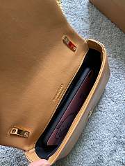 Burberry Lola Lambskin Chain Strap Bag Deep Beige – 17 x 3.5 x 10 cm - 4
