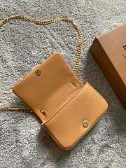 Burberry Lola Lambskin Chain Strap Bag Deep Beige – 17 x 3.5 x 10 cm - 5
