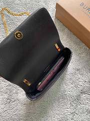 Burberry Lola Lambskin Chain Strap Bag Black – 17 x 3.5 x 10 cm - 2
