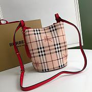 Burberry Vintage Bucket Bag Red – 18.5 x 15 x 23.5 cm - 2