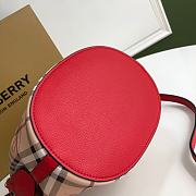 Burberry Vintage Bucket Bag Red – 18.5 x 15 x 23.5 cm - 5