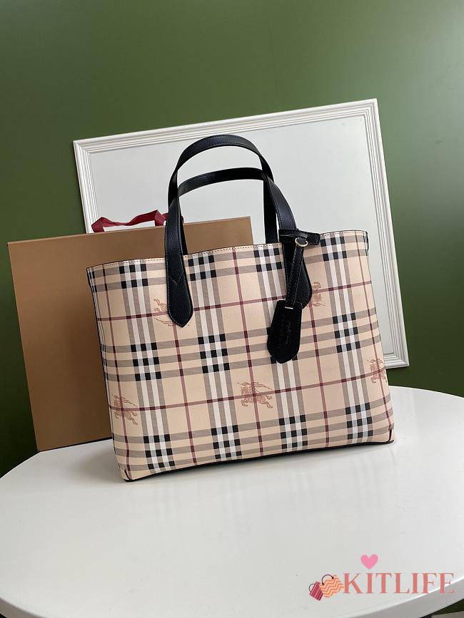 Burberry Double-Sided Shopping Bag Black – 35 x 30 x 12 cm - 1