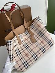 Burberry Vintage Double-Sided Shopping Bag Brown – 35 x 30 x 12 cm - 4