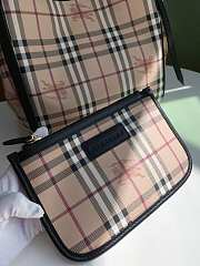 Burberry Vintage Classic Shopping Bag Black – 8883 -  27x26 cm - 4