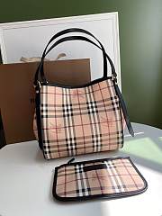 Burberry Vintage Classic Shopping Bag Black – 8883 -  27x26 cm - 6