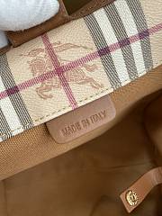 Burberry Vintage Classic Shopping Bag Brown – 8883 -  27x26 cm - 2