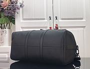 Louis Vuitton Keepall Aerogram BANDOULIÈRE 40 Black - M57088 – 42.0 x 26.0 x 20.0 cm - 2