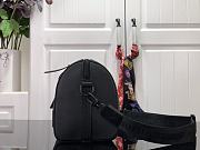 Louis Vuitton Keepall City Lychee Pattern Black - M57417 – 17 x 27 x 13 cm - 4