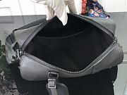 Louis Vuitton Keepall City Lychee Pattern Black - M57417 – 17 x 27 x 13 cm - 5