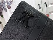 Louis Vuitton Keepall City Lychee Pattern Black - M57417 – 17 x 27 x 13 cm - 6