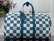 Louis Vuitton KEEPALL BANDOULIÈRE 45 Travel Bag Damier Checkerboard Pattern - N80404 – 45 x 27 x 20 cm - 1