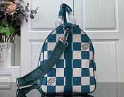 Louis Vuitton KEEPALL BANDOULIÈRE 45 Travel Bag Damier Checkerboard Pattern - N80404 – 45 x 27 x 20 cm - 5