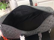 Louis Vuitton KEEPALL Embossed Travel Bag Black - M44470 – 50 x 29 x 22 cm - 3