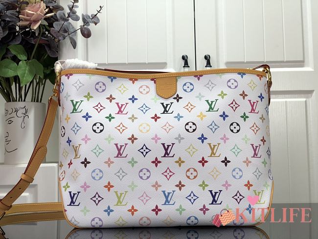 Louis Vuitton Graceful Small Shopping Bag White - M40352 – 46× 30× 13 cm - 1