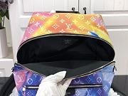 Louis Vuitton Discovery Aurora Backpack Monogram Eclipse Coated Canvas Fabric - M45760 – 37 x 40 x 20 cm - 4