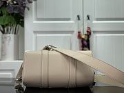 Louis Vuitton Keepall City Apricot Silk Printing - M45757 – 27 x 17 x 13 cm - 5