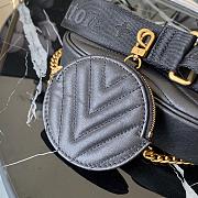 Louis Vuitton New Wave Multi Pochette Black Handbag - M56461 – 21x13x6.5 cm - 4