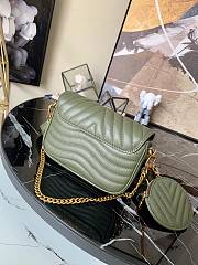 Louis Vuitton New Wave Multi Pochette Green Handbag - M56471 – 21x13x6.5 cm - 6
