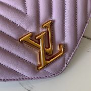 Louis Vuitton New Wave Multi Pochette Purple Handbag - M56468 – 21x13x6.5 cm - 2