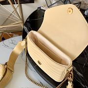 Louis Vuitton New Wave Multi Pochette Yellow Handbag - M56468 – 21x13x6.5 cm - 5
