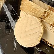Louis Vuitton New Wave Multi Pochette Yellow Handbag - M56468 – 21x13x6.5 cm - 3