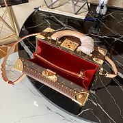 Louis Vuitton Valisette Tresor Presbyopia Red - M45675 – 22.5 x 14x 11 cm - 5