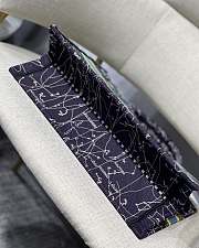 Dior Book Tote Bag Blue Dior Constellation Embroidery – M1286 – 36.5 x28x17.5 cm - 5