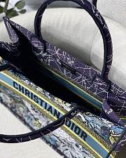 Dior Book Tote Bag Blue Dior Constellation Embroidery – M1286 – 36.5 x28x17.5 cm - 4
