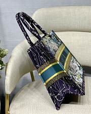 Dior Book Tote Bag Blue Dior Constellation Embroidery – M1286 – 36.5 x28x17.5 cm - 3